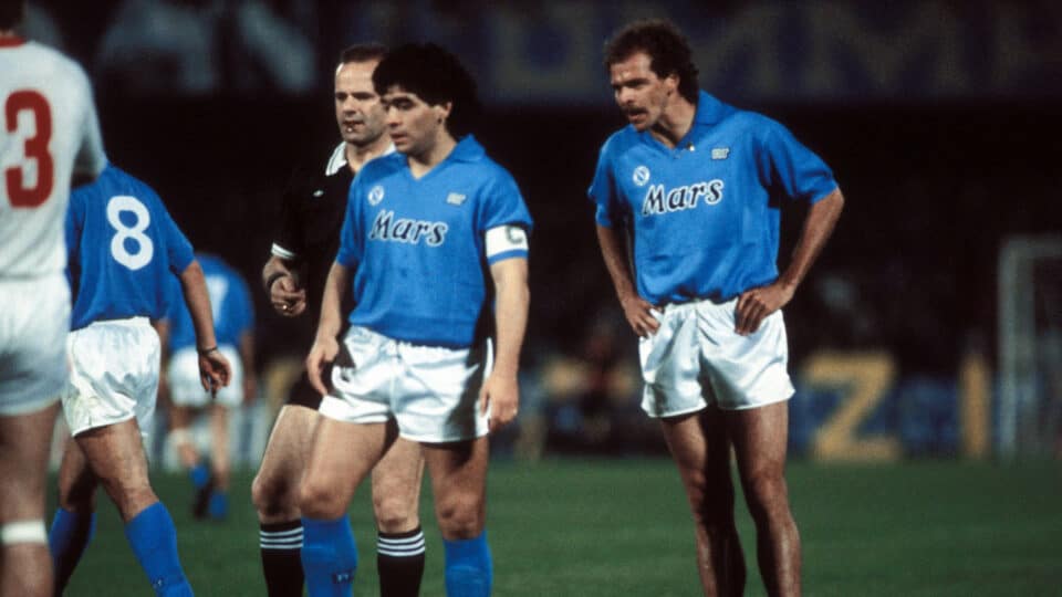 Alemão: um dos heróis do Napoli de 89