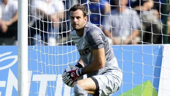 Handanovic chegou com status de titular na Inter