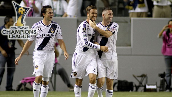 Beckham brilha na vit&oacute;ria do La Galaxy na Concachampions