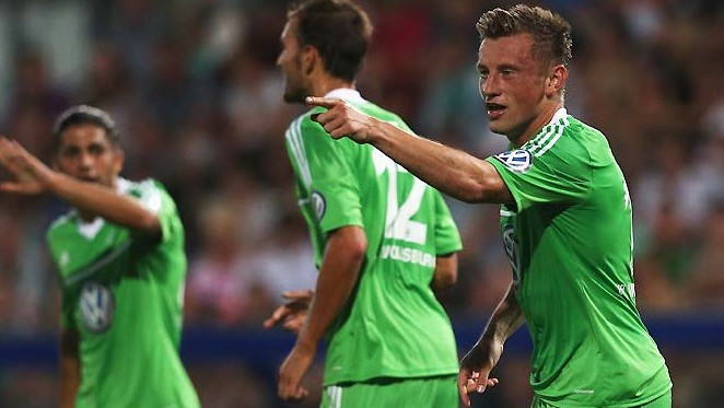 Com gol de Diego, Wolfsburg avan&ccedil;a na Copa da Alemanha