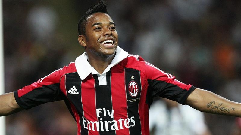 Robinho: &ldquo;Pare&ccedil;o louco, mas creio no scudetto&rdquo;