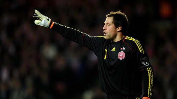 Goleiro Sorensen se aposenta da sele&ccedil;&atilde;o da Dinamarca