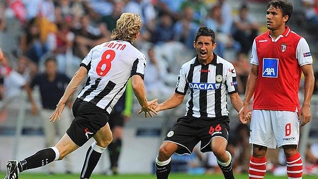 Com gola&ccedil;o de brasileiro, Braga arranca empate da Udinese