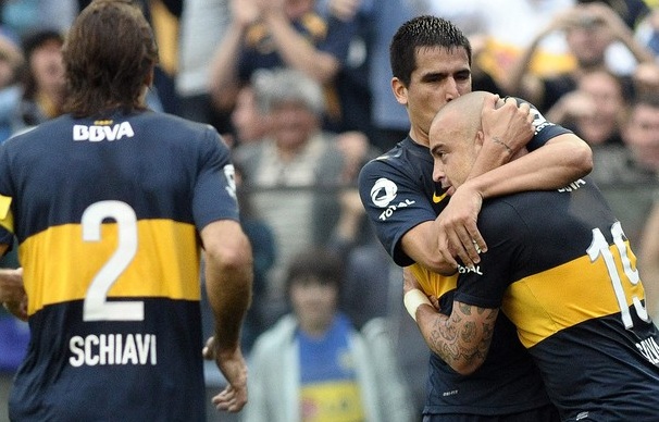 Boca vinga elimina&ccedil;&atilde;o na Sul-Americana e lidera o Argentino