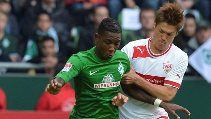 Cacau marca e Stuttgart arranca empate com Bremen