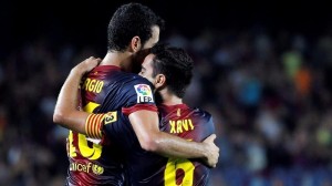 Busquets: “Xavi é um exemplo a ser seguido no Barcelona”