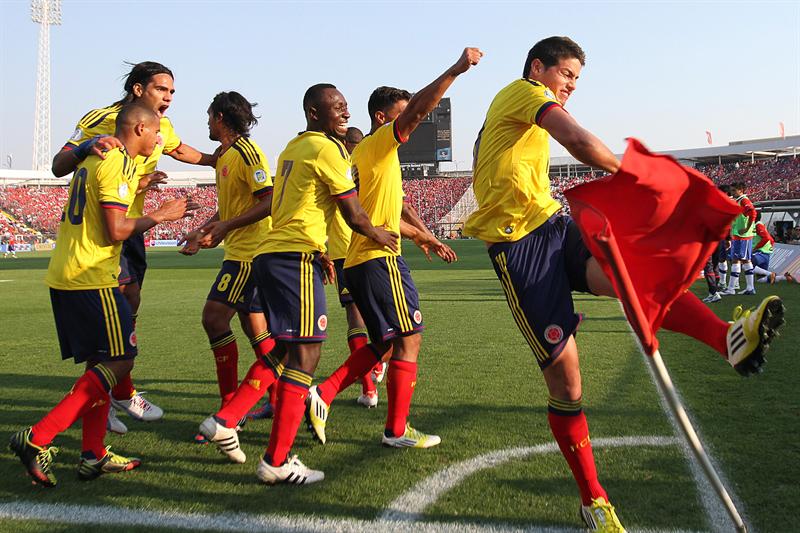 Voando alto: Col&ocirc;mbia bate Chile de virada em Santiago