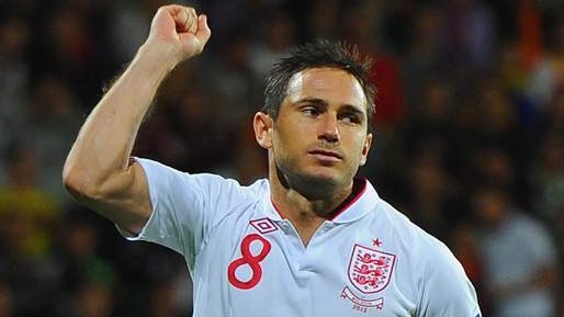 Lesionado, Lampard fica fora do jogo da Inglaterra
