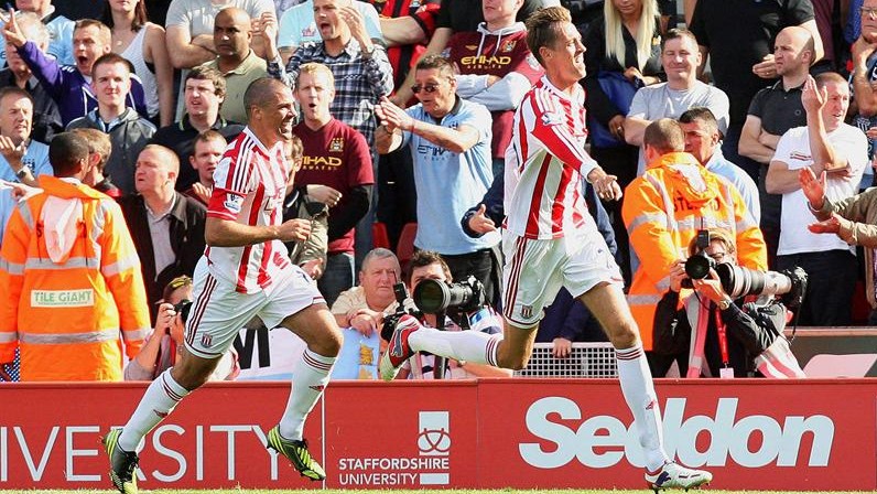 Stoke segura Manchester City e arranca empate no Britannia