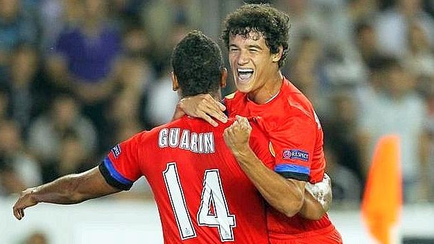 Coutinho faz gola&ccedil;o e reservas da Inter passam pelo Neftchi