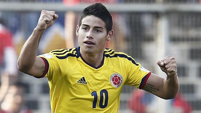 James &eacute; um dos condutores da excelente fase dos Cafeteros