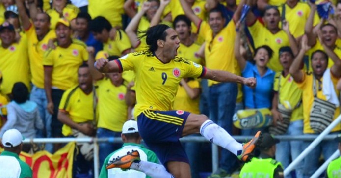 Falcao &eacute; o cara! Col&ocirc;mbia vence e &eacute; l&iacute;der provis&oacute;ria