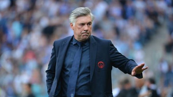 Ancelotti, entre o conforto de Paris e a grandeza de Madri