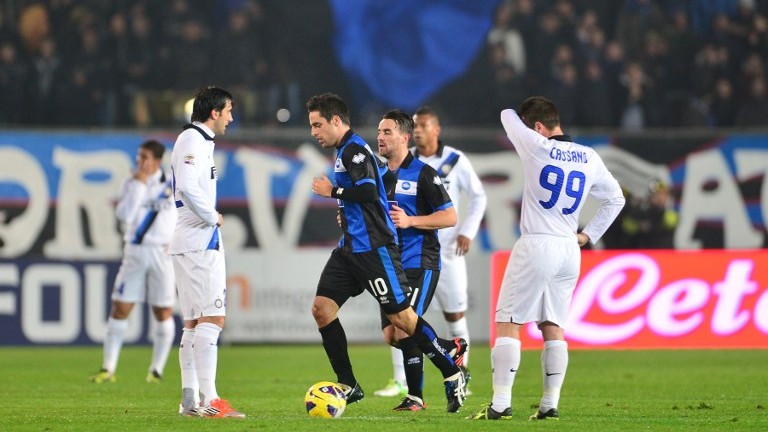 Fim da sequ&ecirc;ncia: invicta h&aacute; 2 meses, Inter perde da Atalanta