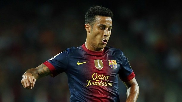 Thiago: &ldquo;N&atilde;o vejo diferen&ccedil;as entre Messi, Iniesta e Xavi&rdquo;