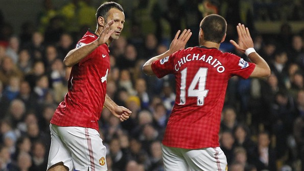 Giggs: &ldquo;Estou orgulhoso pela luta dos garotos contra o Chelsea&rdquo;