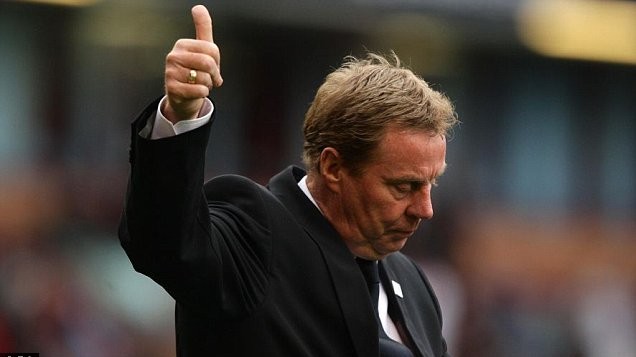 Ucr&acirc;nia quer Redknapp, ex-Tottenham, como treinador