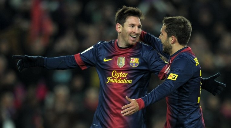 Tr&ecirc;s maestros, show de Messi: Barcelona d&aacute; baile no Athletic