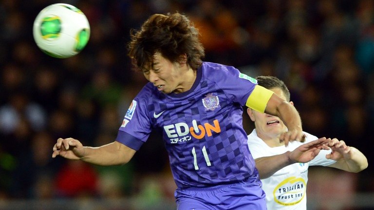 S&oacute; profissionais: Sanfrecce elimina Auckland do Mundial