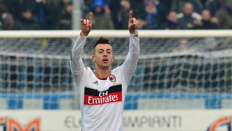 El Shaarawy garantiu os tr&ecirc;s pontos ao Milan
