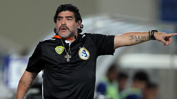 Maradona: &ldquo;N&atilde;o quero mais trabalhar no futebol&rdquo;