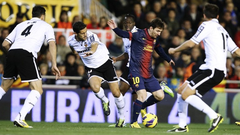 Barça para na intensidade do Valencia e empate sai barato