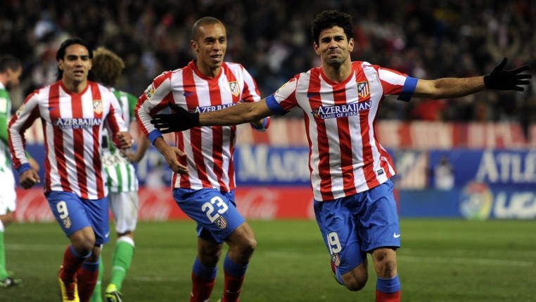 Se Falcao n&atilde;o marca, Diego Costa garante o triunfo ao Atl&eacute;tico