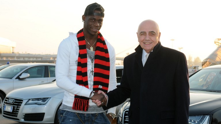 Galliani: “O Milan não tem Messi, mas tem Balotelli”