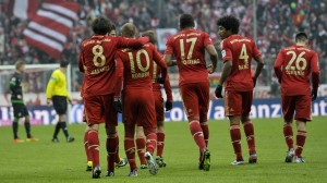 Bayern massacra Werder sem esforço, com time misto