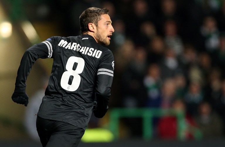 Marchisio apareceu para ser decisivo em uma Juventus que foi pressionada (Foto:  AFP PHOTO/IAN MACNICOL)