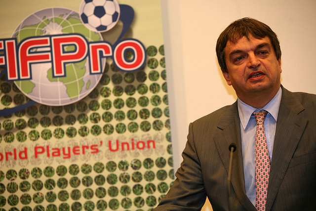 J&eacute;r&ocirc;me Champagne: discurso de muitas reformas na Fifa