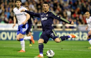 De olho na LC, Real Madrid só empata com Zaragoza