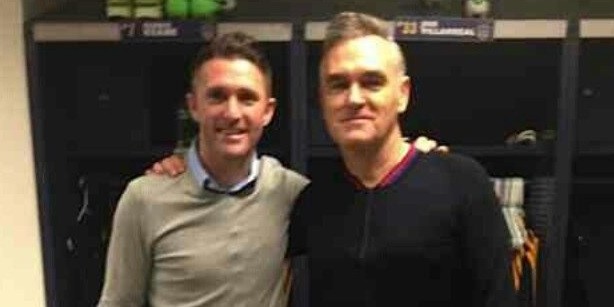 Robbie Keane descobre que &eacute; parente de Morrissey