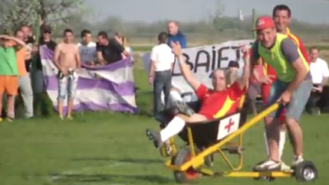 Certamente você nunca viu uma maca como essa da Romênia