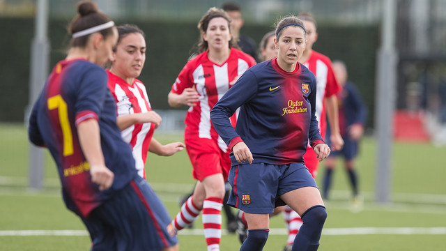 Barça feminino prova que também sabe jogar o tiki-taka