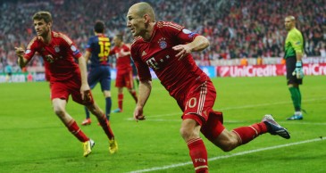 Agora é o Bayern quem dá aulas de futebol na Europa