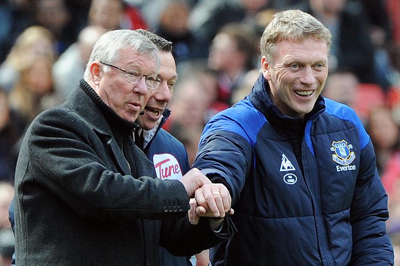 Ferguson e Moyes: a lenda e seu substituto no United