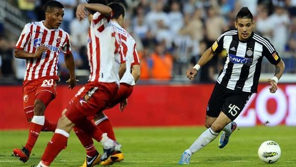 Partizan barra arrancada hist&oacute;rica do Estrela Vermelha