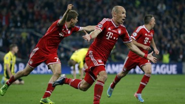 Campeões, jogadores e técnico do Bayern mostram alívio