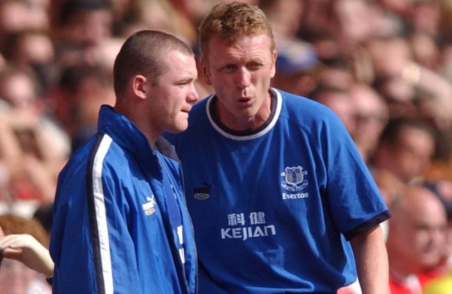 Moyes e Rooney, nos tempos de Everton