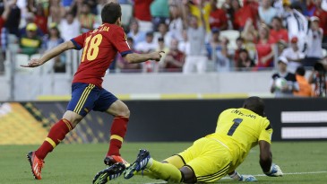 Até com freio de mão puxado a Espanha vence a Nigéria
