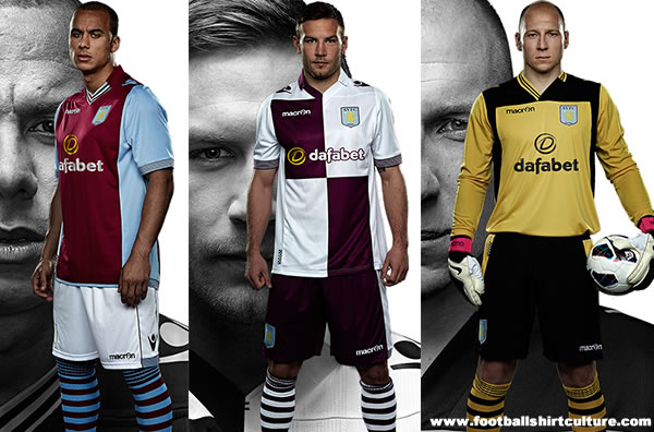 Aston Villa uniformes
