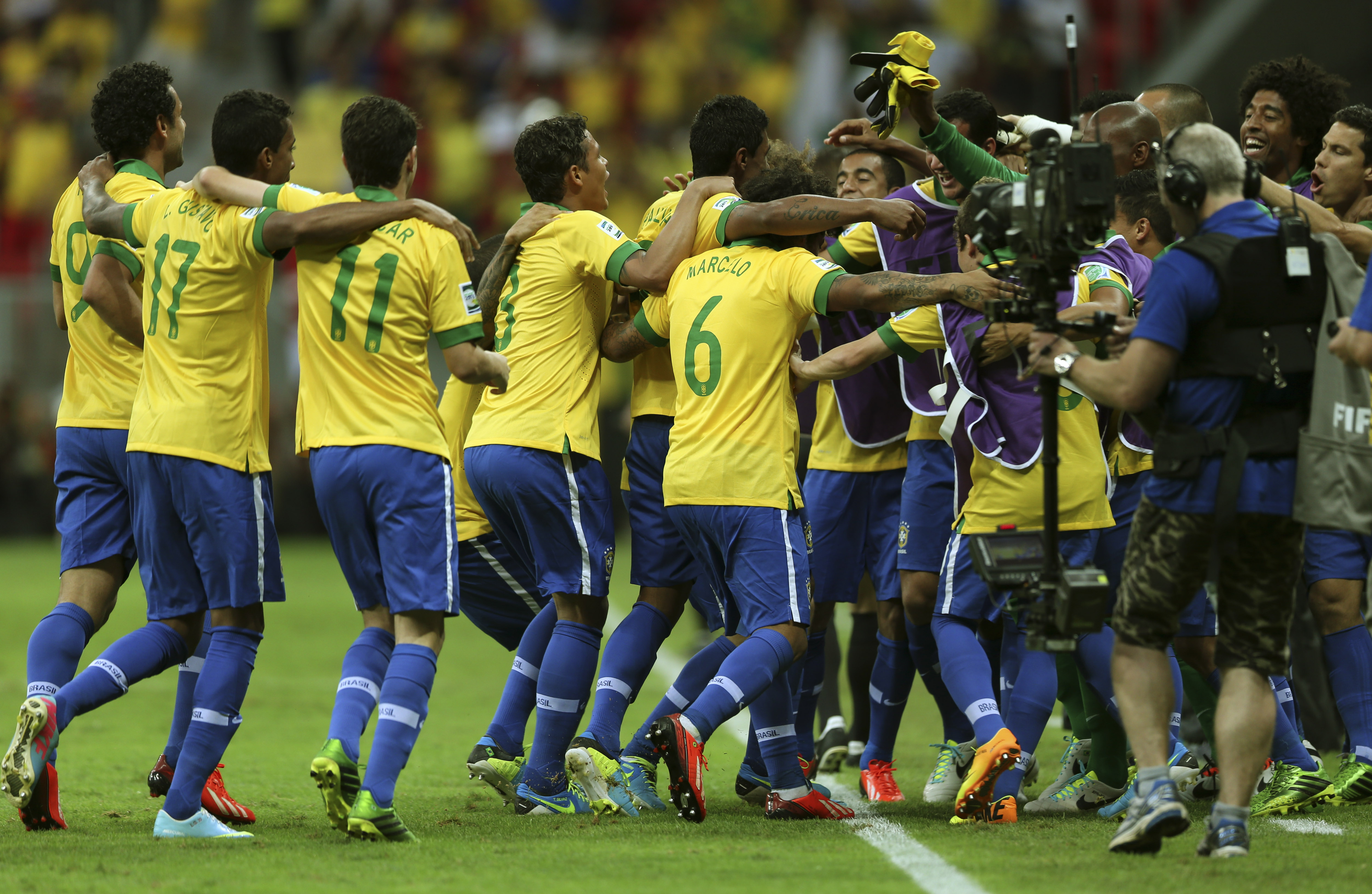 O Brasil encontrou um time e isso &eacute; muito importante