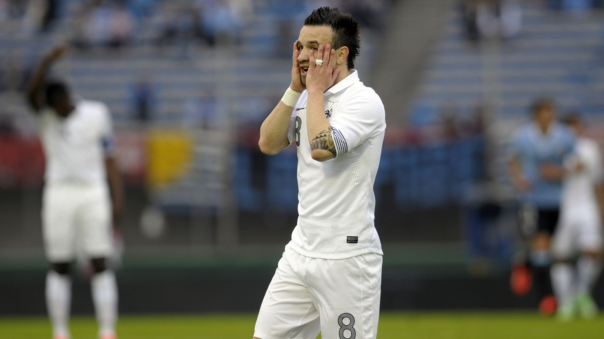 F&eacute;rias frustradas na Am&eacute;rica do Sul da sele&ccedil;&atilde;o francesa