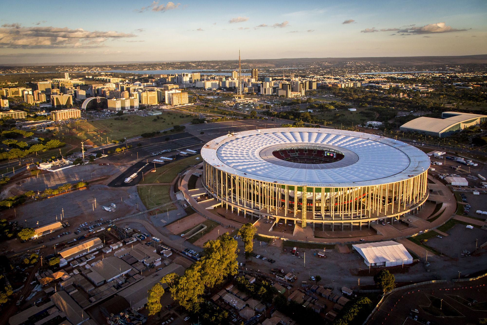 Est&aacute;dio Man&eacute; Garrincha, o mais caro da Copa (Foto: divulga&ccedil;&atilde;o)