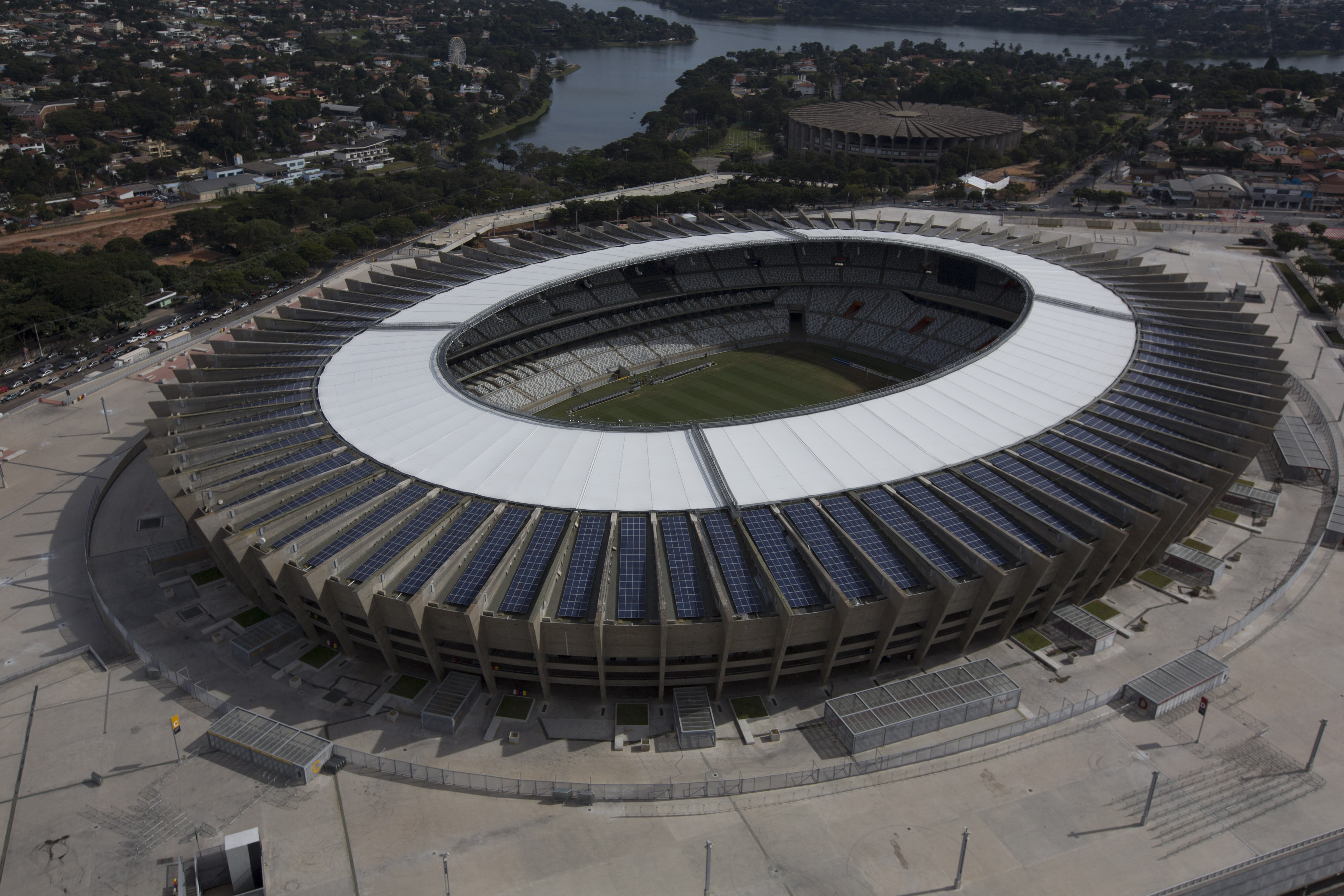 Mineir&atilde;o foi o segundo est&aacute;dio da Copa inaugurado. Sem jogo, claro (Foto: divulga&ccedil;&atilde;o)
