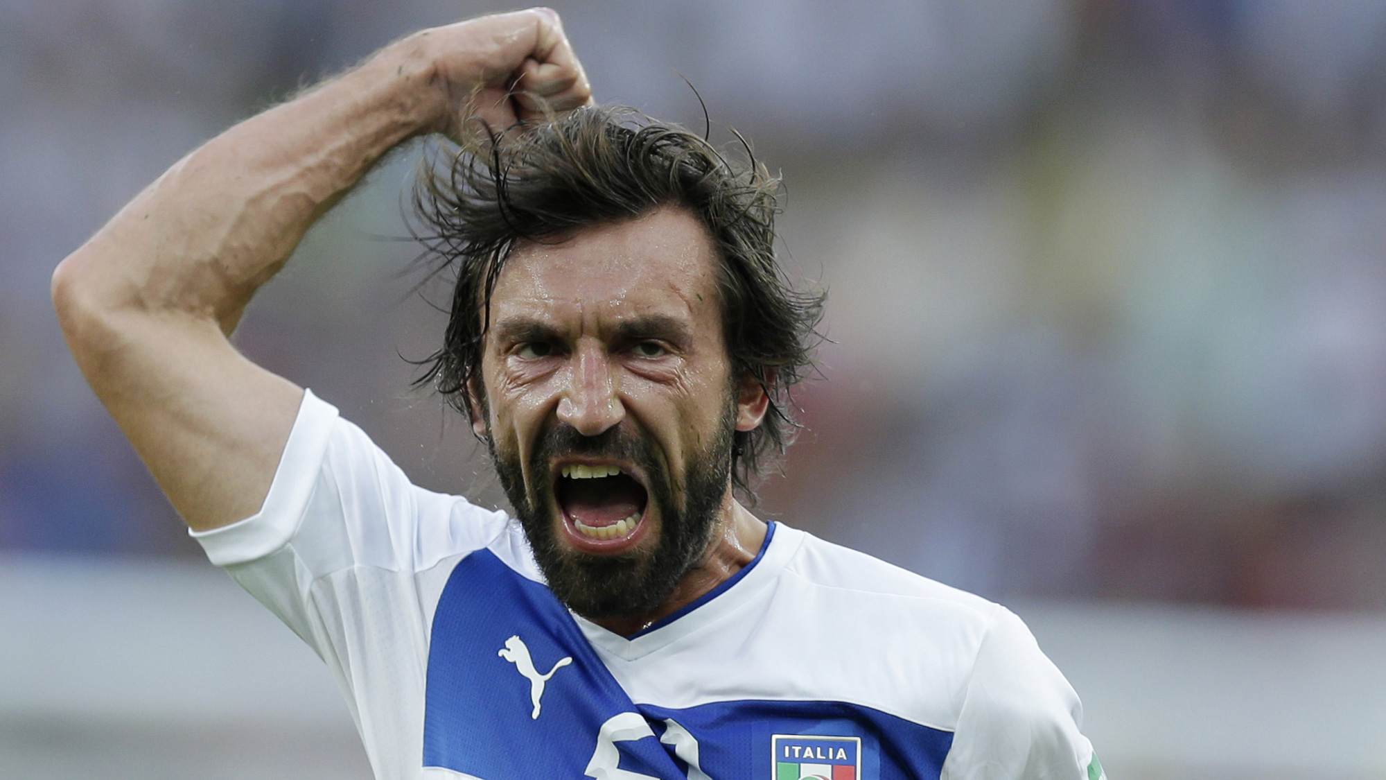 Pirlo, 100 jogos, 93% de acerto, 1 gol e 3 pontos