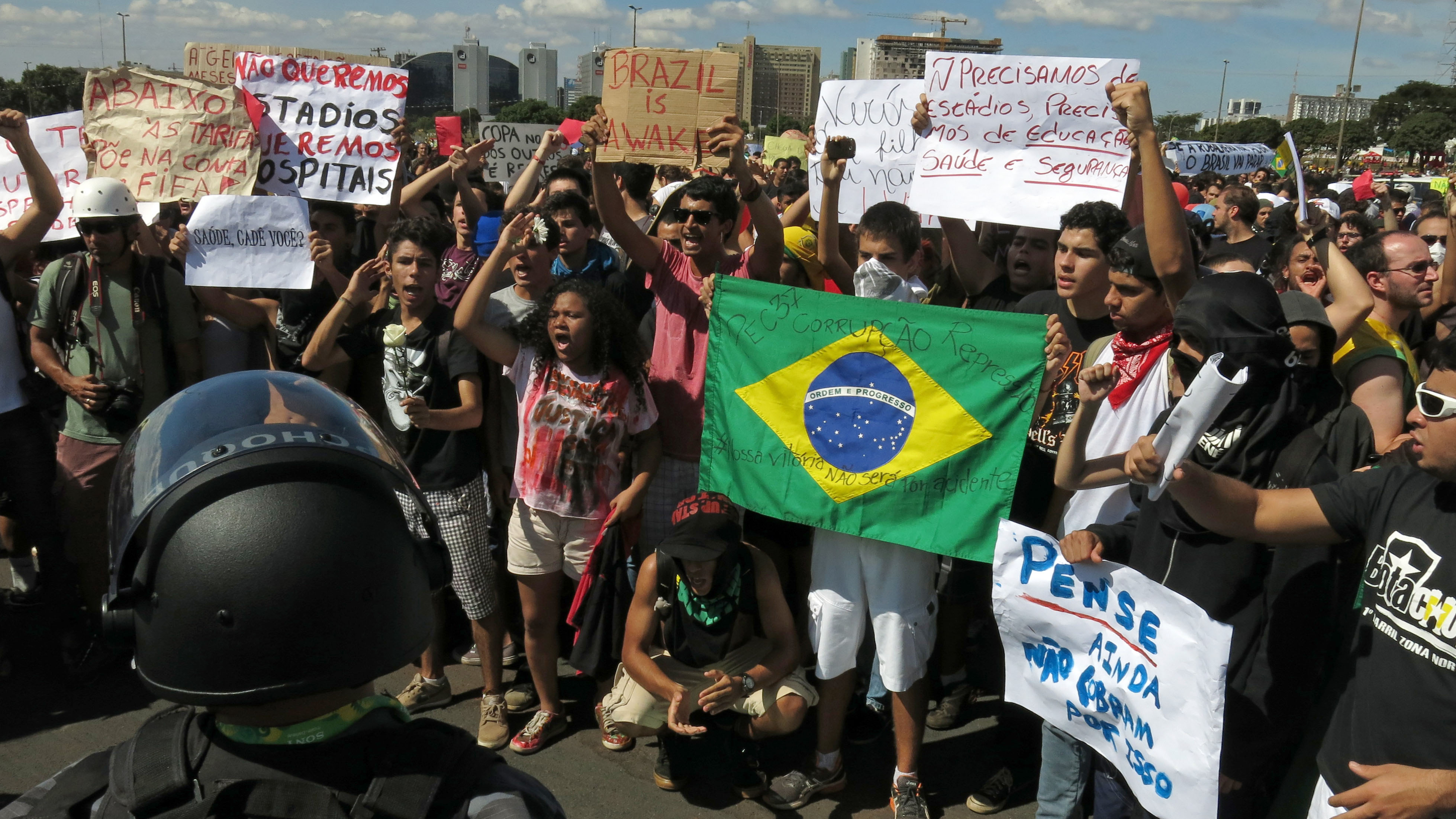 O efeito moral dos protestos na Copa das Confedera&ccedil;&otilde;es