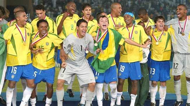 Brasil, campe&atilde;o mundial sub-20 de 2003