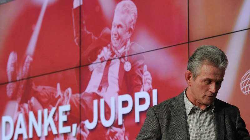 A despedida de Heynckes n&atilde;o poderia ser mais marcante